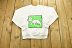 Vintage1980's Dalmatian Dog Graphic Crewneck