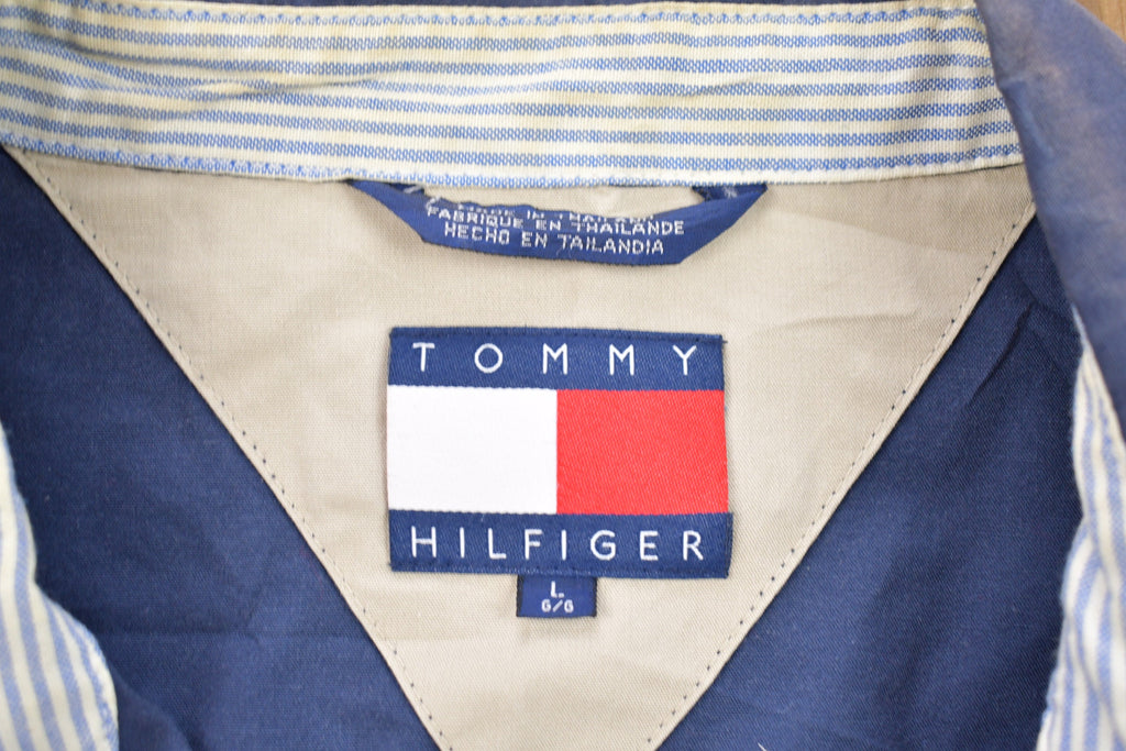 Vintage 1990s Tommy Hilfiger Canvas Golf Jacket