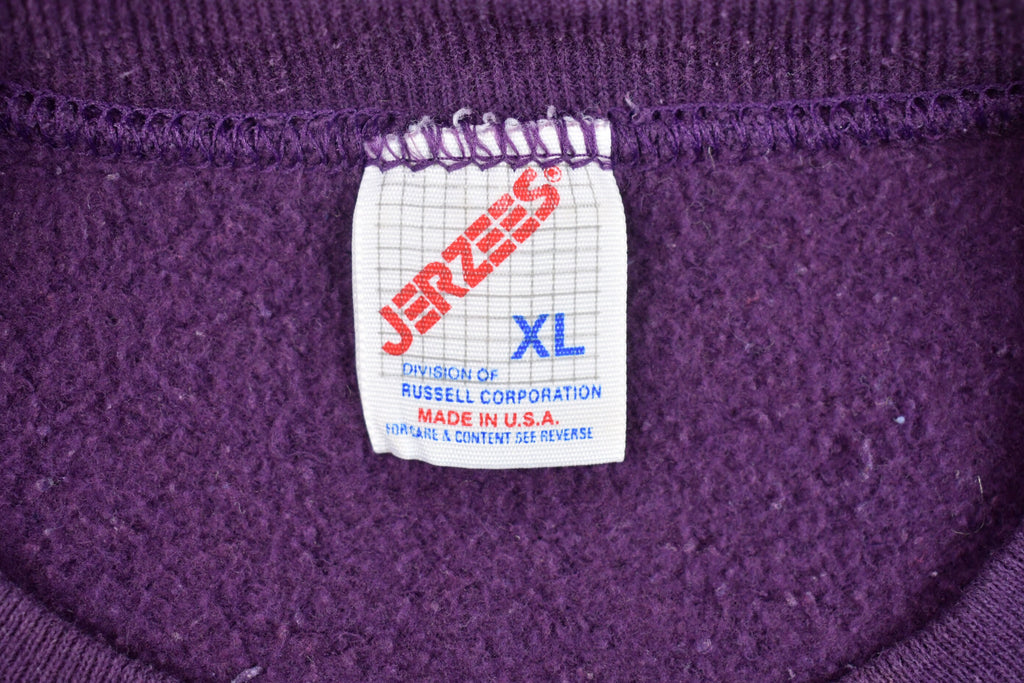 Vintage 1990s Jerzees Blank Raglan Crewneck Sweatshirt
