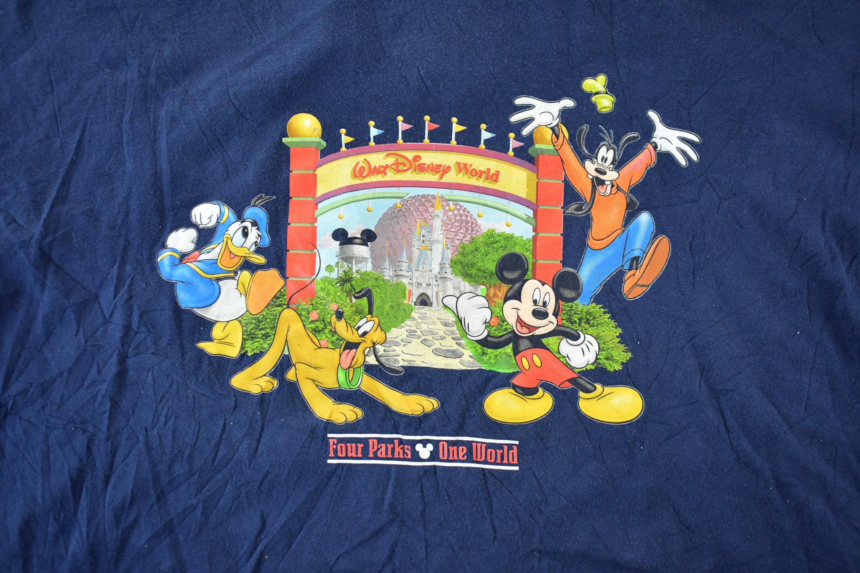 Vintage 1990s Walt Disney Disney Cartoon Promo T-Shirt