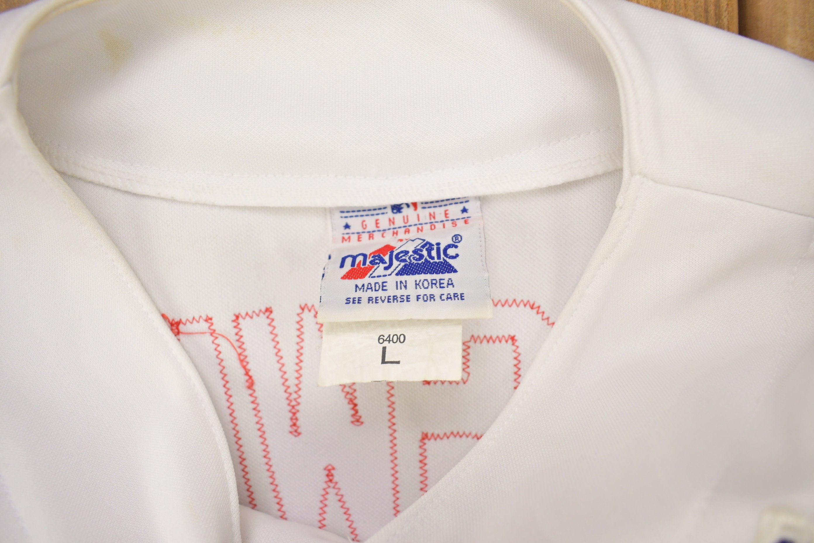 Vintage 1990s Mark McGwire St Louis Cardinals MLB Majestic Jersey