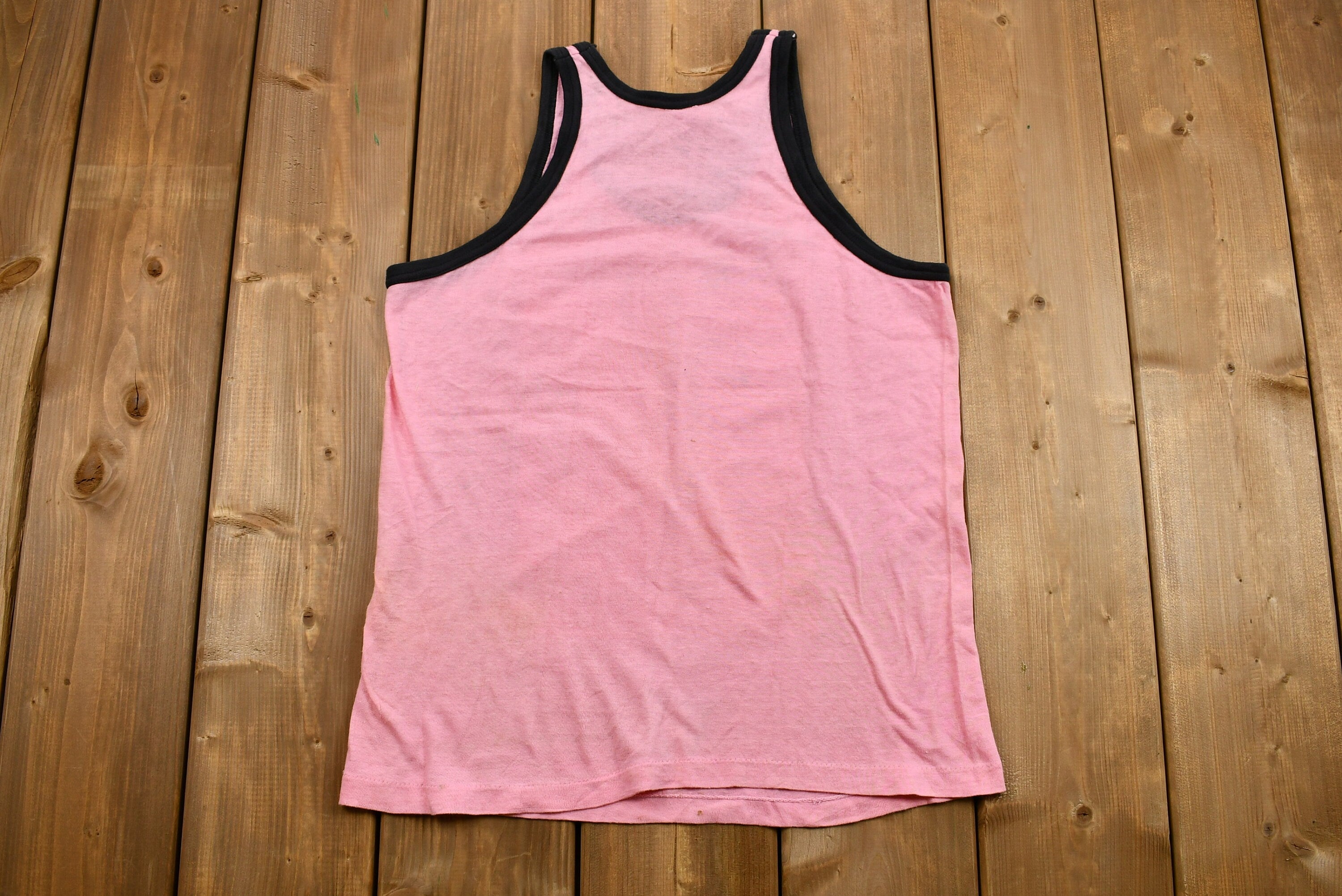 Vintage 1980s Coca-Cola Antique Ad Graphic Tank Top