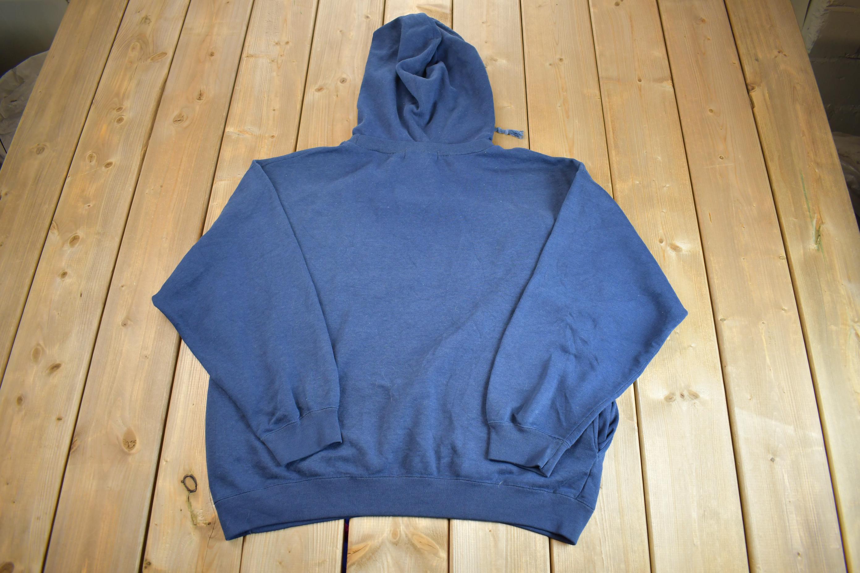 Vintage 1990s Boxy GAP Sport Hoodie - Large