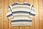 Vintage 1990s Grace Womens Button Up Knit Sweater
