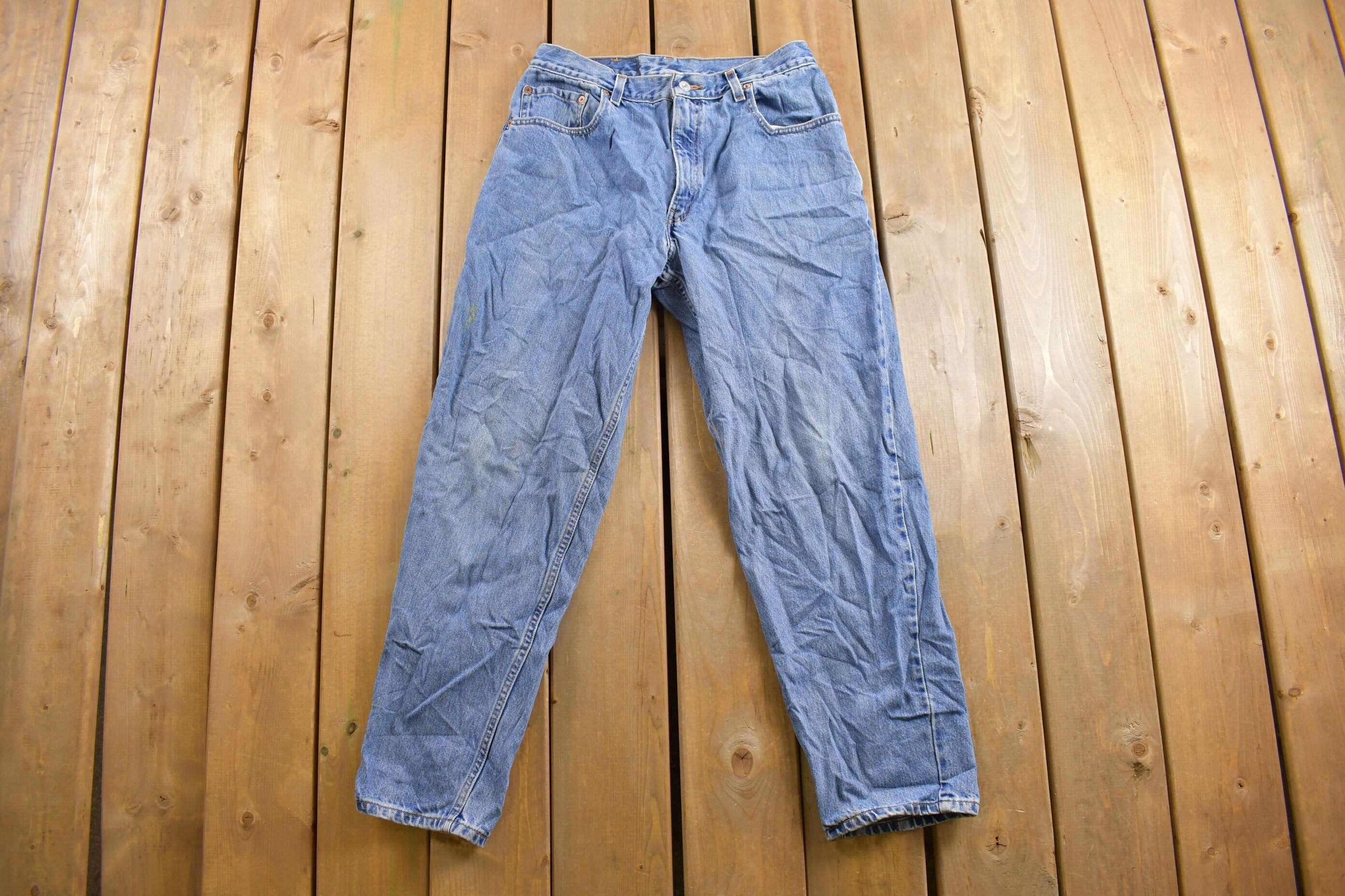 Vintage 1990s Levi's 560 Red Tab Denim Jeans Size 33 x 29