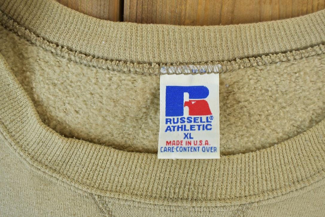 Vintage 1990s Russell Athletics Blank Crewneck Sweatshirt