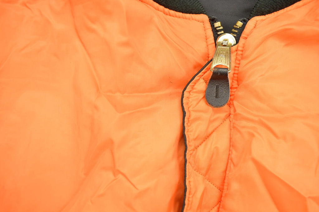 Vintage 1990s Reversible MA-1 Military Ultra Force Flyer's Bomber Jacket