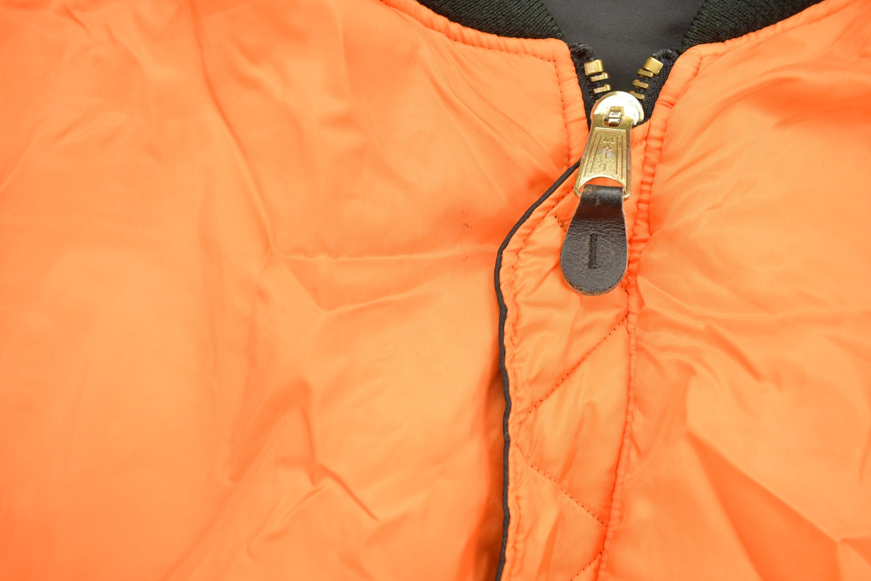 Vintage 1990s Reversible MA-1 Military Ultra Force Flyer's Bomber Jacket