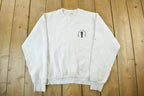 Vintage 1990s Making A Point Crewneck Sweatshirt Men's Small