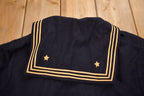 Vintage 1940s Navy Naval Wool Sweater