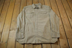 Vintage Y2K Carhartt "Aqua" Pearl Snap Heavy Work-shirt -2XL