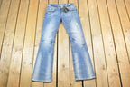 Vintage Y2K Miss Me Bedazzled Low Rise Jeans Size 26x31