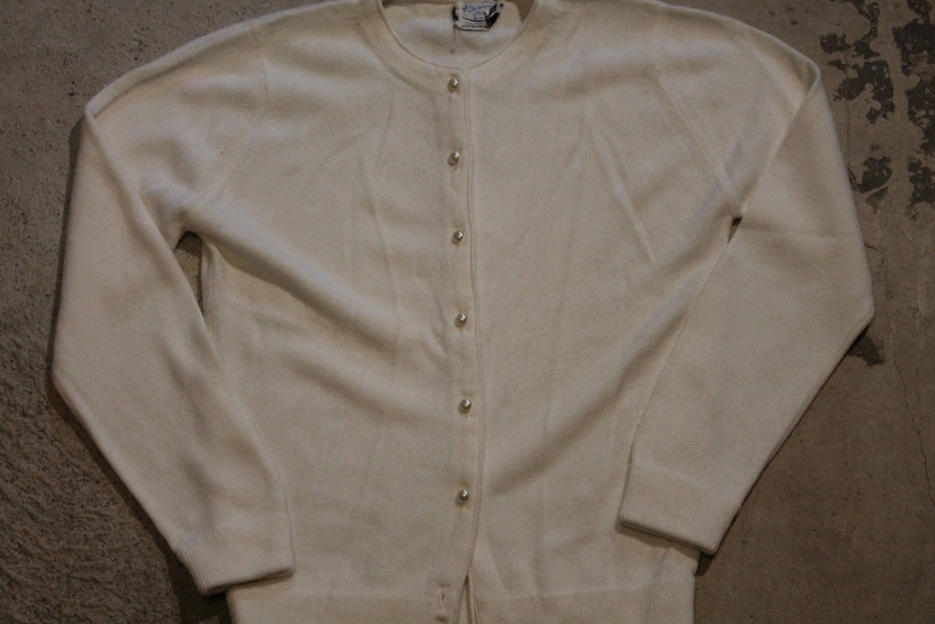 Vintage 1990s Button Up Cardigan Knit Sweater