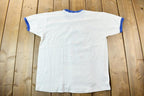 Vintage 1987 DC Comics Superman Graphic Ringer T-shirt