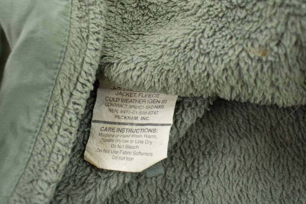Vintage 1990s Military Cold Weather Polar Tec Fleece Sweater