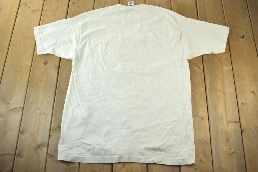 Vintage 1990s Colorado Hiking Souvenir Single Stitch Graphic Print T-Shirt