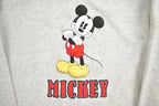 Vintage 1990s Mickey Mouse Disney V-Neck Fleece Sweatshirt