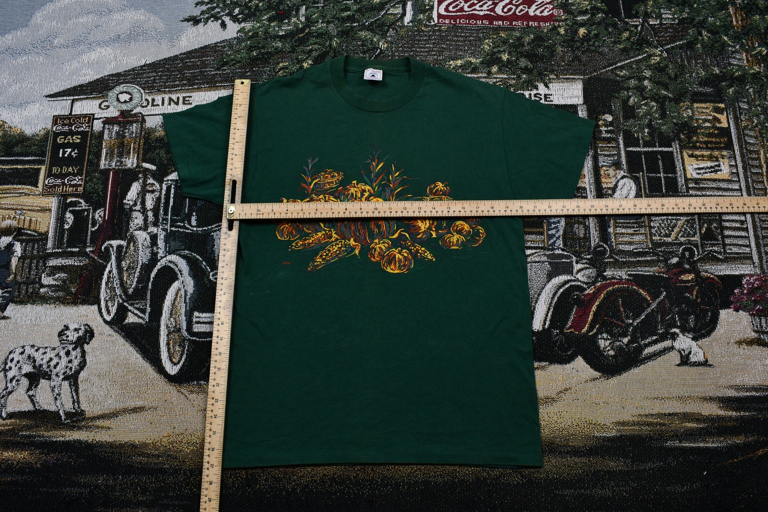 Vintage 1990s Autumn Harvest Single Stitch T-Shirt