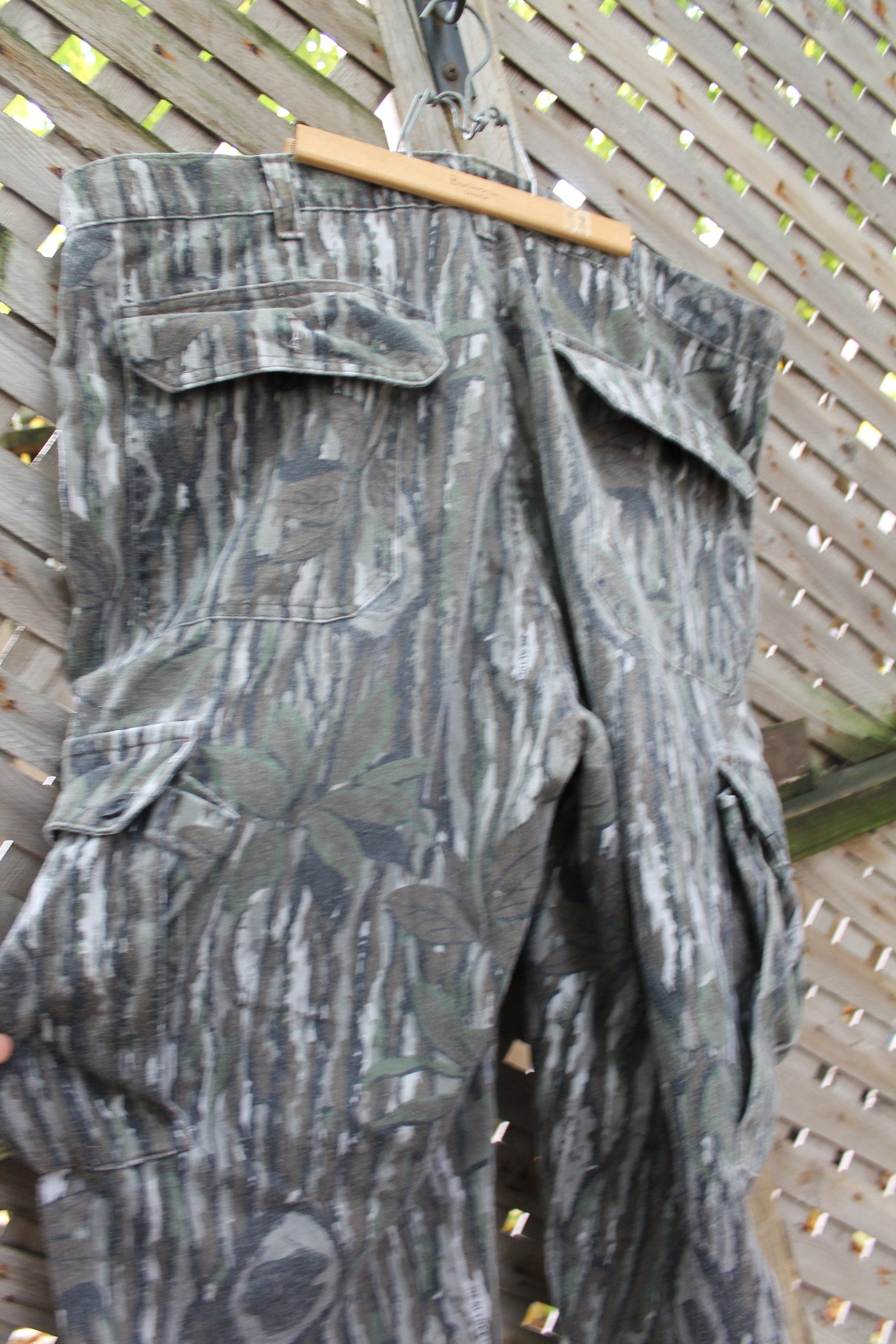 Vintage 1990s Woodland Camo Pants Size 40
