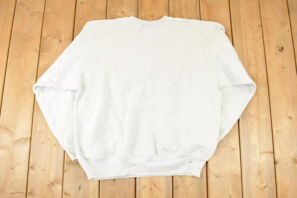 Vintage 1990s Mikes Jack N Jill Graphic Print Crewneck Sweatshirt Mens L