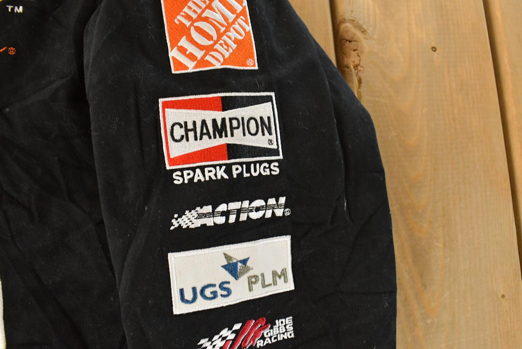 Vintage 1990s NASCAR Tony Stewart Home Depot Racing Jacket Men's M