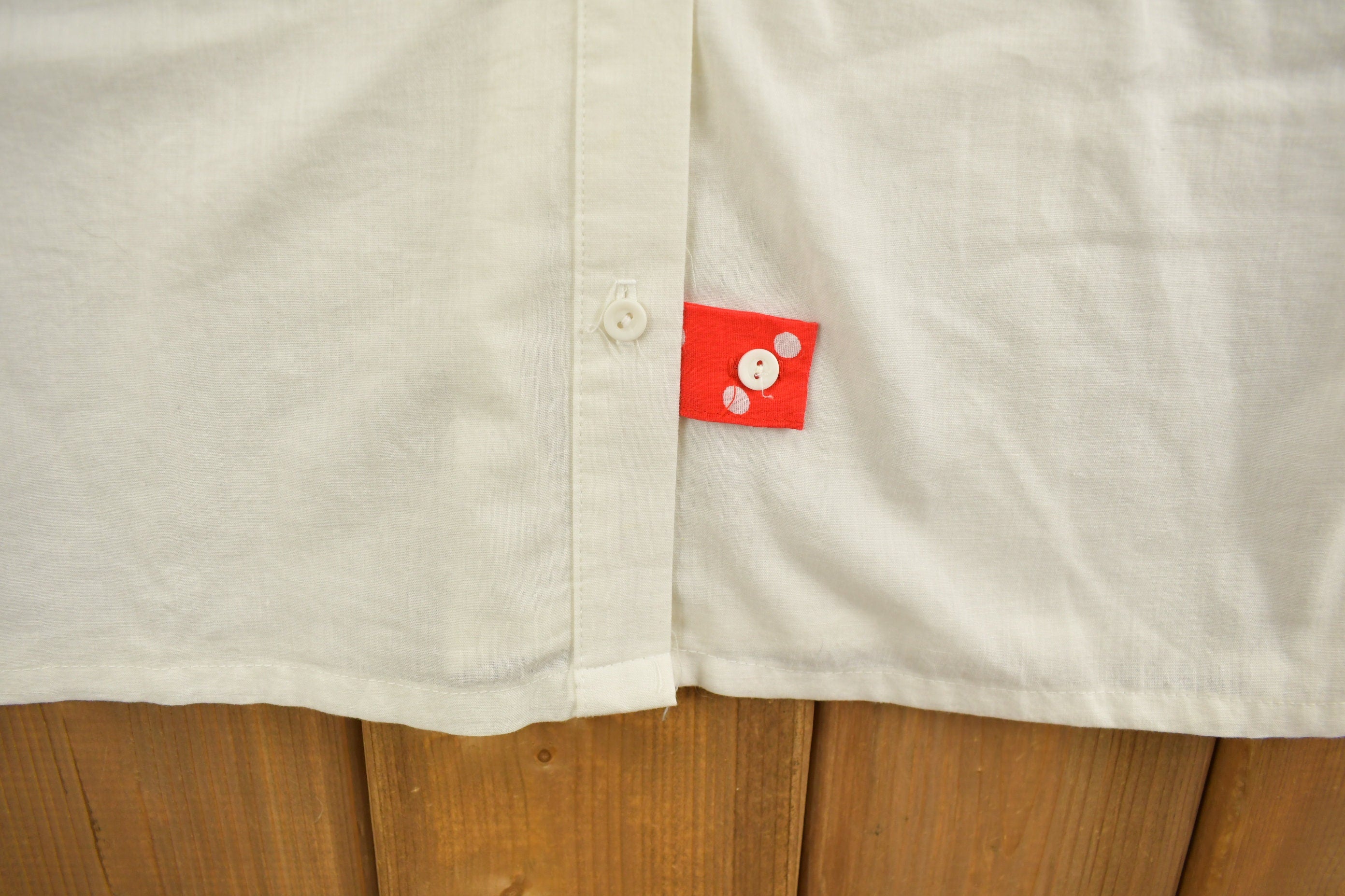 Vintage 1990s Womens Checkered Collar Button Up Shirt