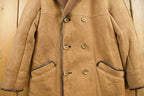 Vintage 1980s Tanns Of Taunton Lambskin Fur Lined Jacket