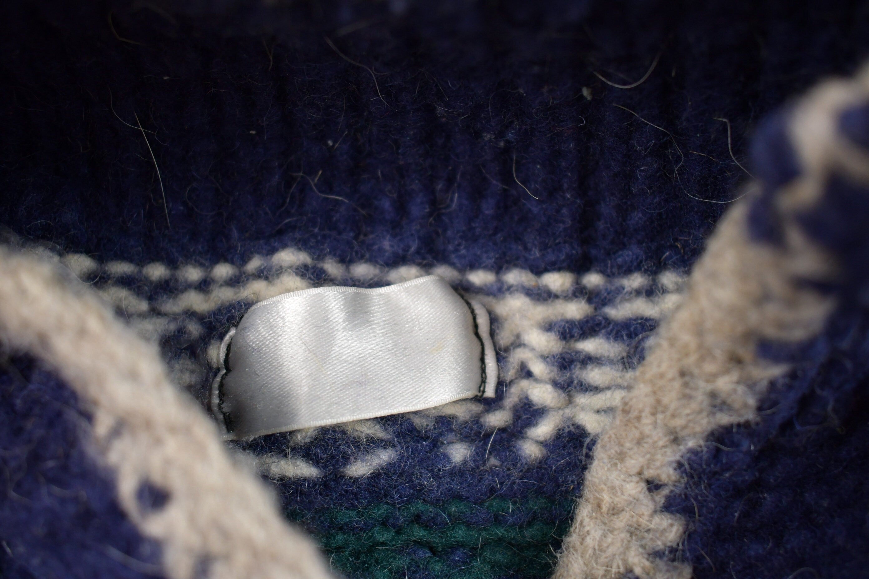 Vintage 1990s Nordic Knitted Crewneck Sweater