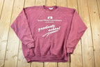 Vintage 1990s Saint Mary's University Graduate School Crewneck Made In USA