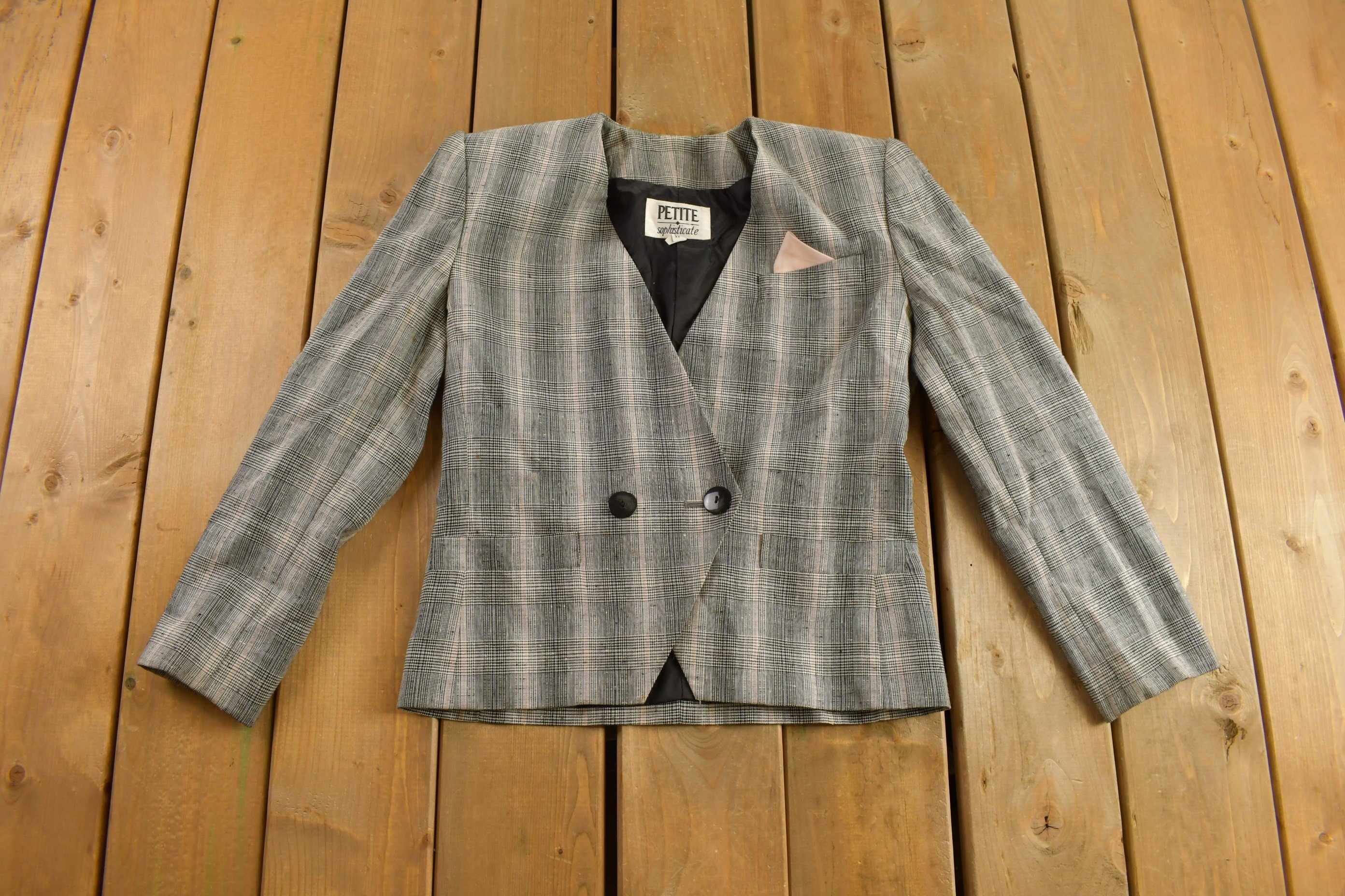 Vintage 1990s Petite Sophisticate Blazer Jacket