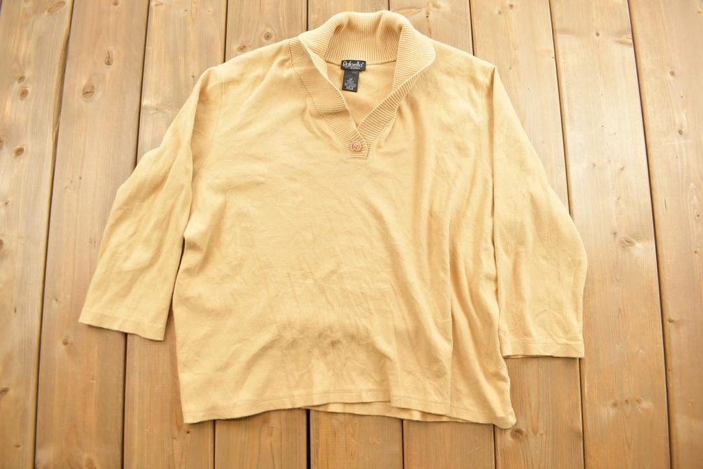 Vintage 1990s Rafaella Quarter Button Up Shirt