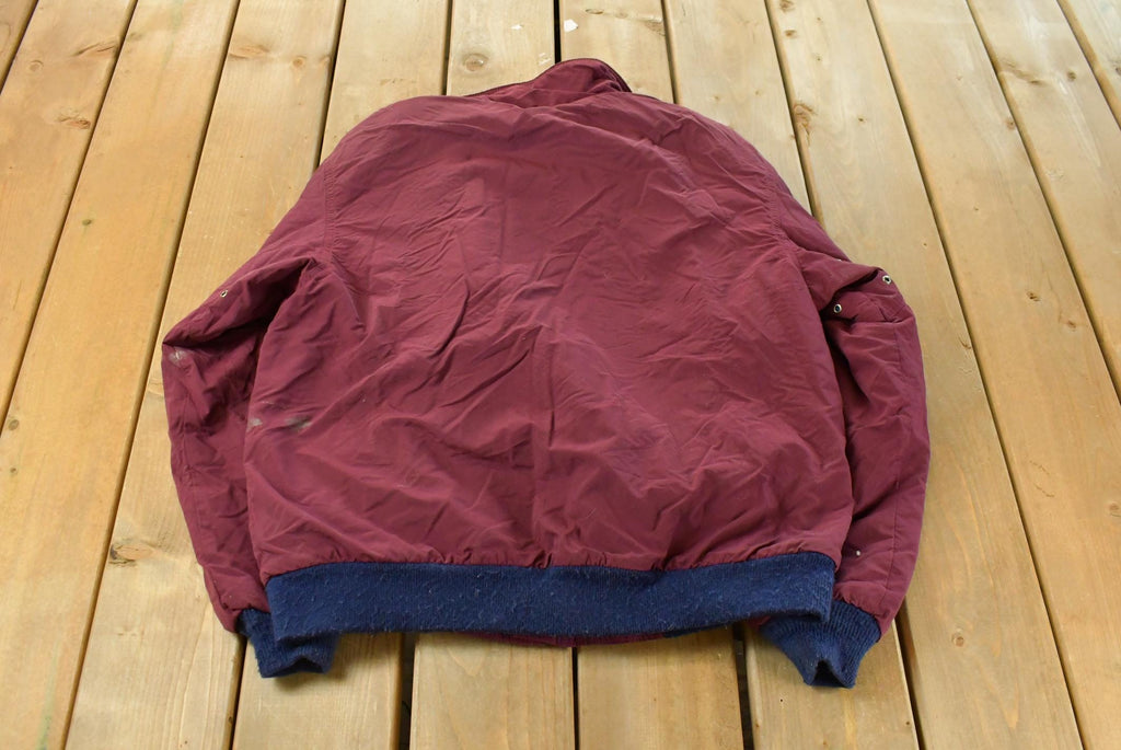 Vintage 1980s Eddie Bauer Fleece Lined Jacket Men's Medium