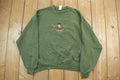 Vintage 1990s Mickey Mouse Disney Crewneck / Vintage Sweatshirt / Vintage Disney / Mickey / Embroidered / Made In USA