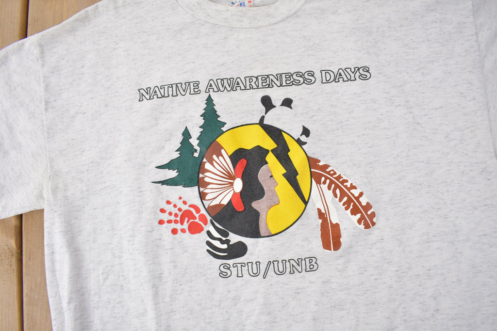Vintage 1990s Native Awareness Days STU
