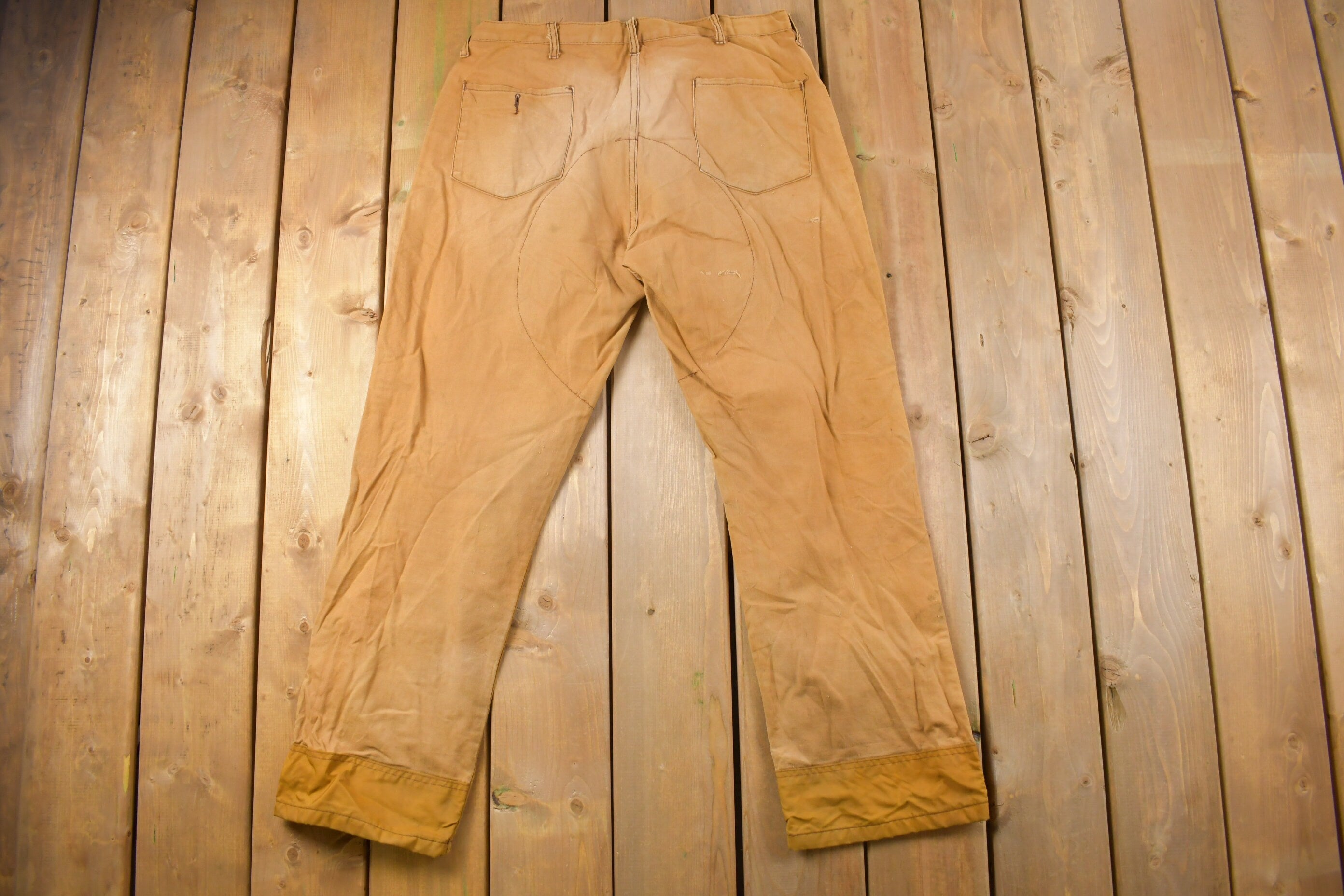 Vintage 1980's Red Head Nylon Double Knee Hunting Pants 32 x 30