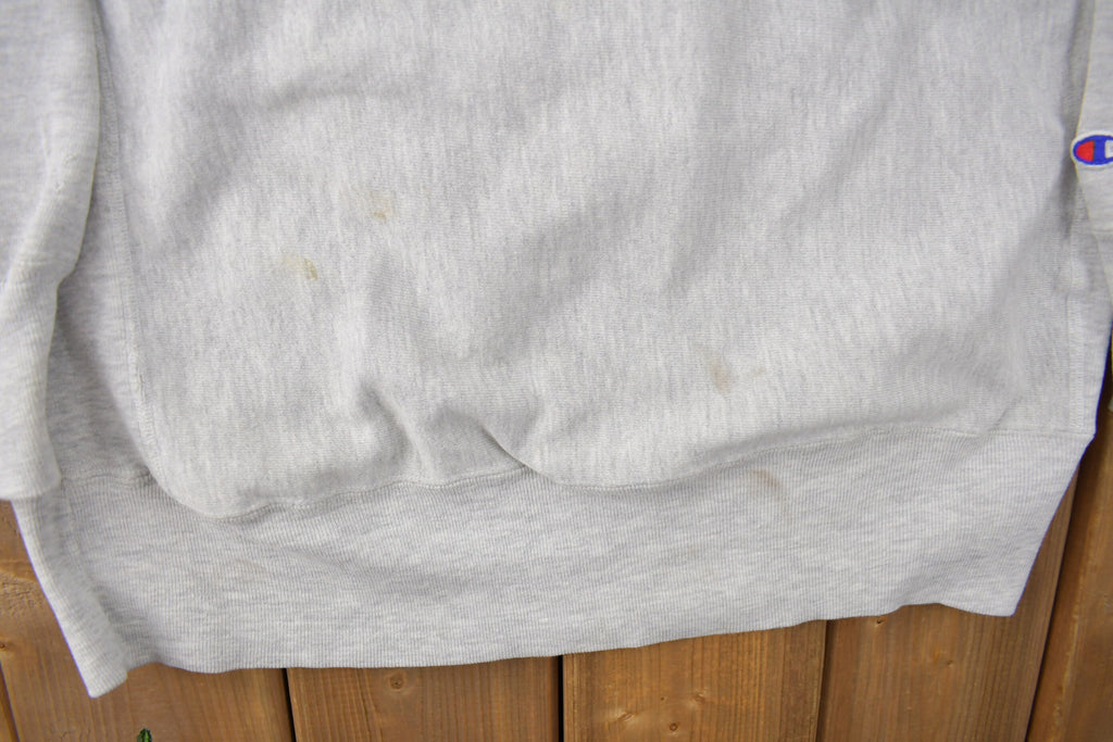 Vintage 1990s Iowa State College of Design Champion Reverse Weave Crewneck