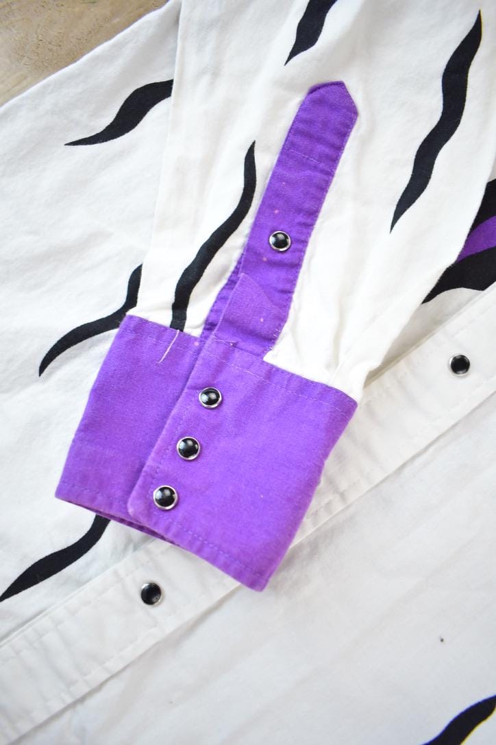 Vintage 1980s Brooks & Dunn Western Style Snap Button Shirt