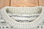 Vintage 1990s Abstract Graphic Knitted Sweater