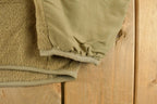 Vintage 1990s Military Cold Weather Full Zip Fleece Sweater Men's XL / Streetwear Fashion / Army Jacket