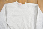 Vintage 1980s Grey Hanes Blank Crewneck Sweatshirt