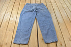 Vintage 1990s Levi Silver Tab Baggy Fit Denim Blue Jeans Men's 37 x 33.5 / 90s Silvertabs / Streetwear / Baggy Jeans / Made in USA
