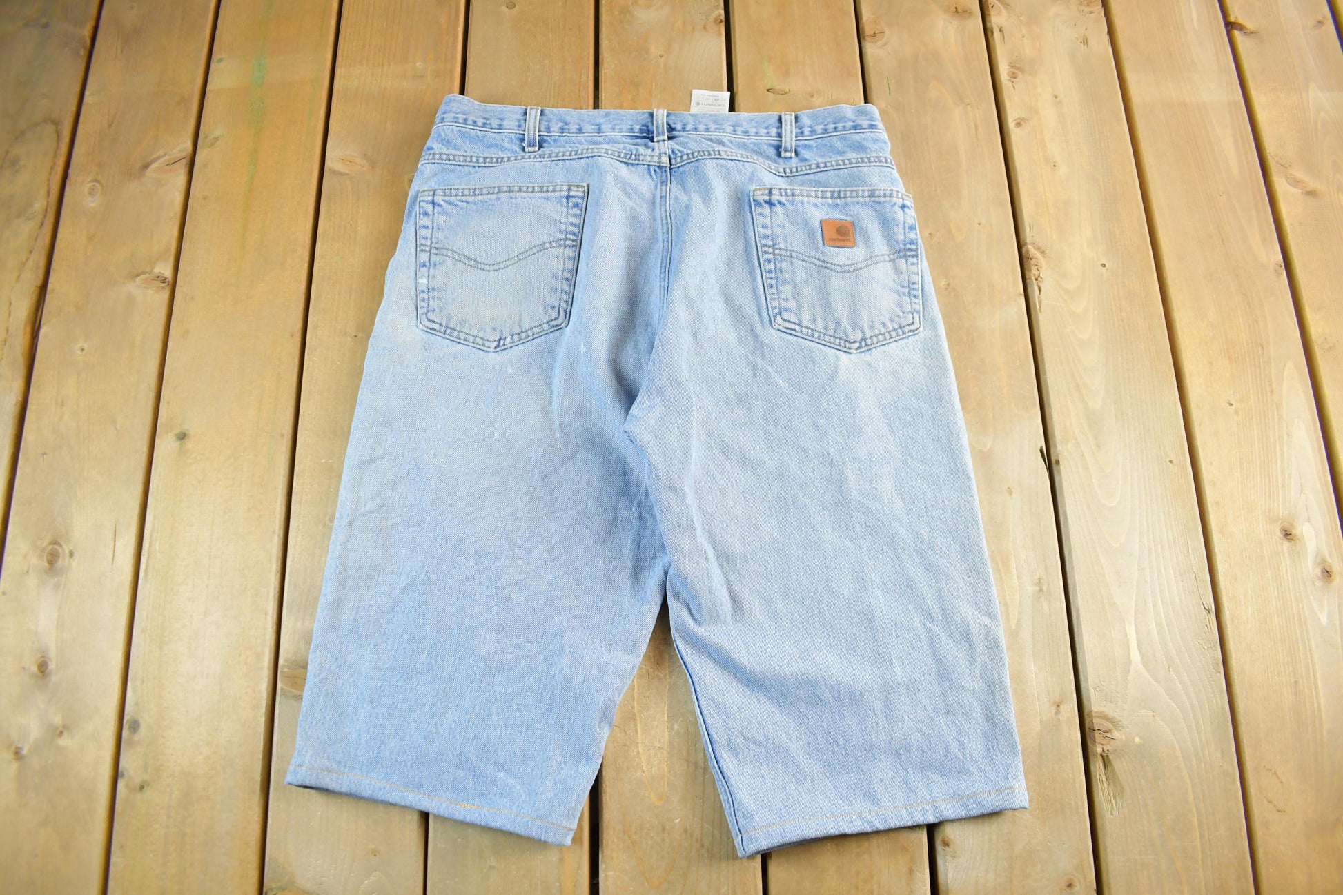 Vintage 2000s Carhartt Distressed Denim Shorts Men's 36
