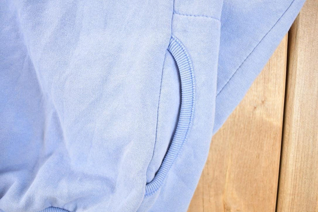 Vintage 1990s Artisans Winter Theme AOP Collared Quarter Button Crewneck Sweatshirt Men's XL
