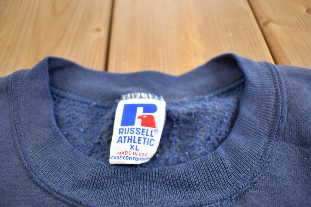 Vintage 1990s Blank Russell Athletic Crewneck Sweatshirt Made In USA