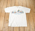 Vintage 1990s Disney Winnie The Pooh Pooh's Garden Embroidered Graphic T-Shirt