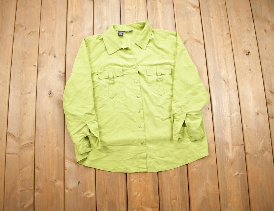 Vintage 1990s Rafaella Womens Button Up Shirt