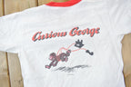 Vintage 1995 Curious George Ringer T-Shirt