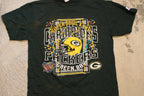 Vintage 1996 Green Bay Packers NFL Super Bowl Championship Graphic T Shirt