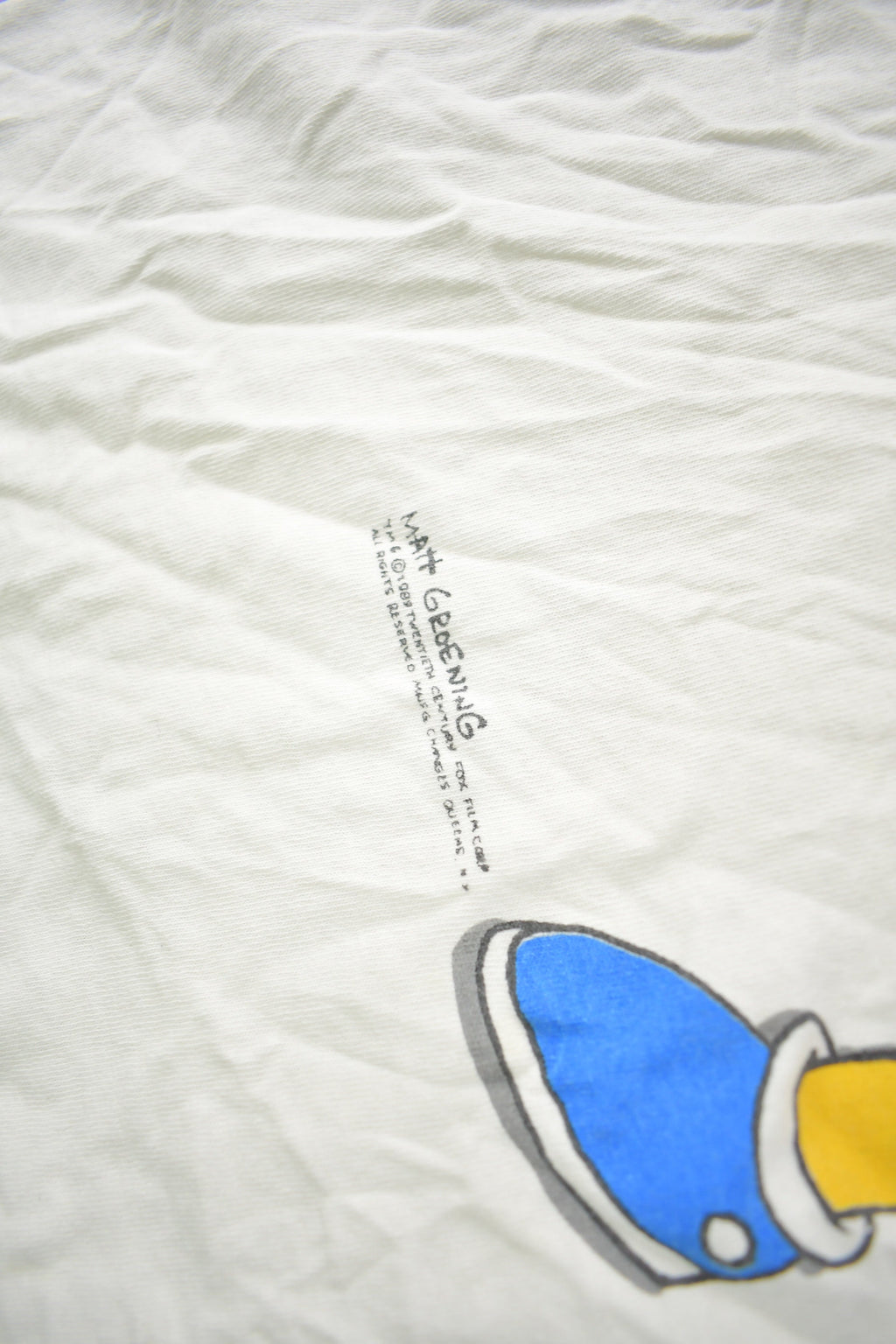 Vintage 1989 Bart Simpson Underachiever Single Stitch Graphic T Shirt Made In USA