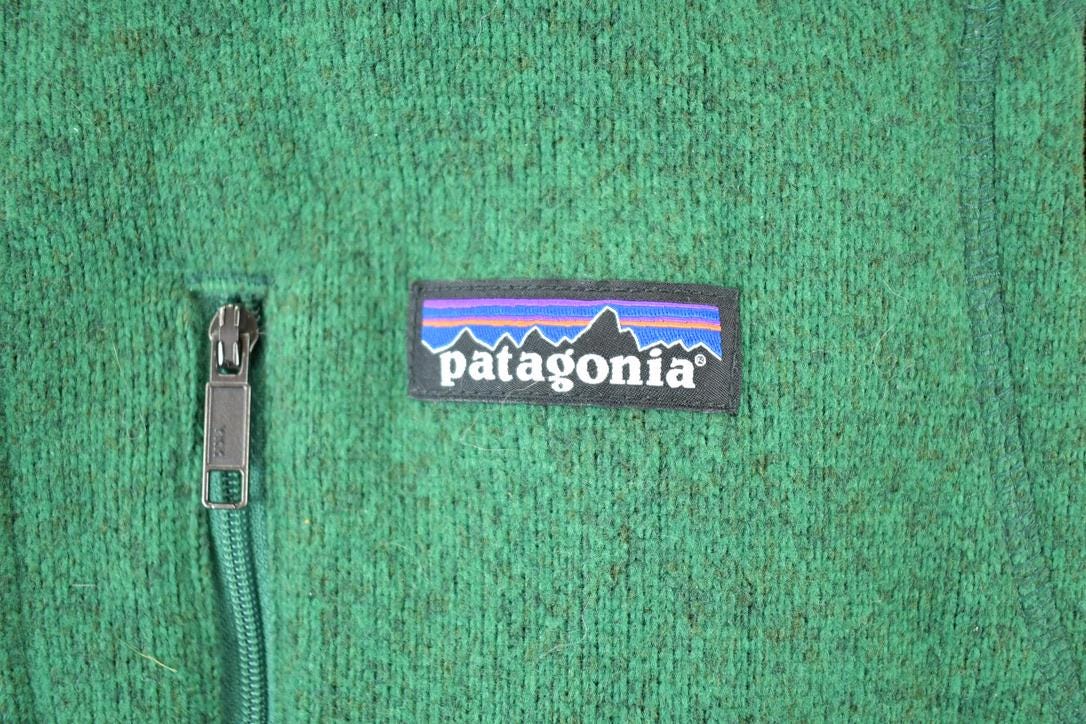 Vintage 1990s Patagonia Fleece Outdoorsman Sweater Vest